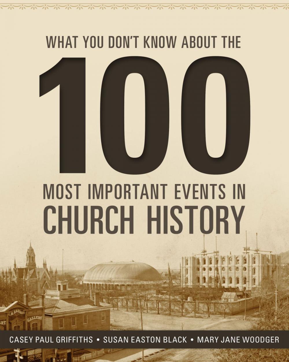 Big bigCover of What You Don’t Know about the 100 Most Important Events in Church History