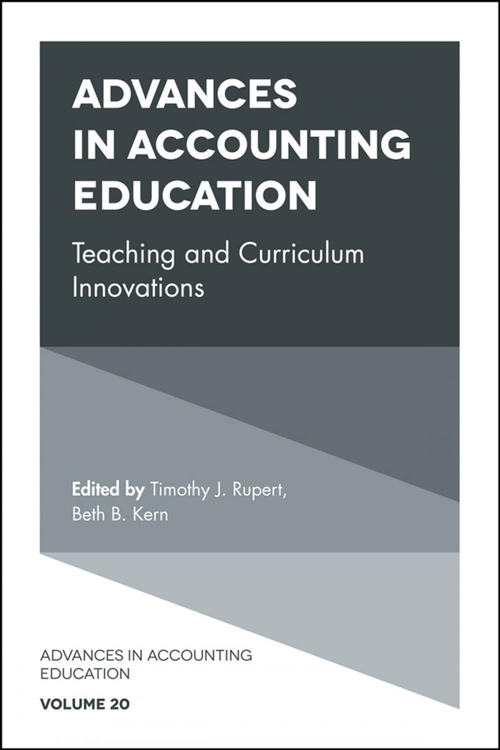 Big bigCover of Advances in Accounting Education