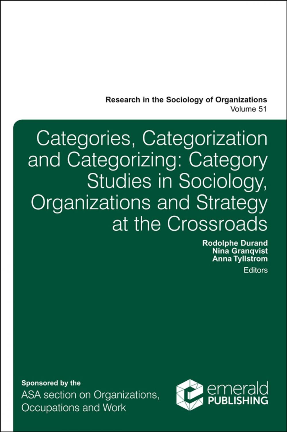 Big bigCover of From Categories to Categorization