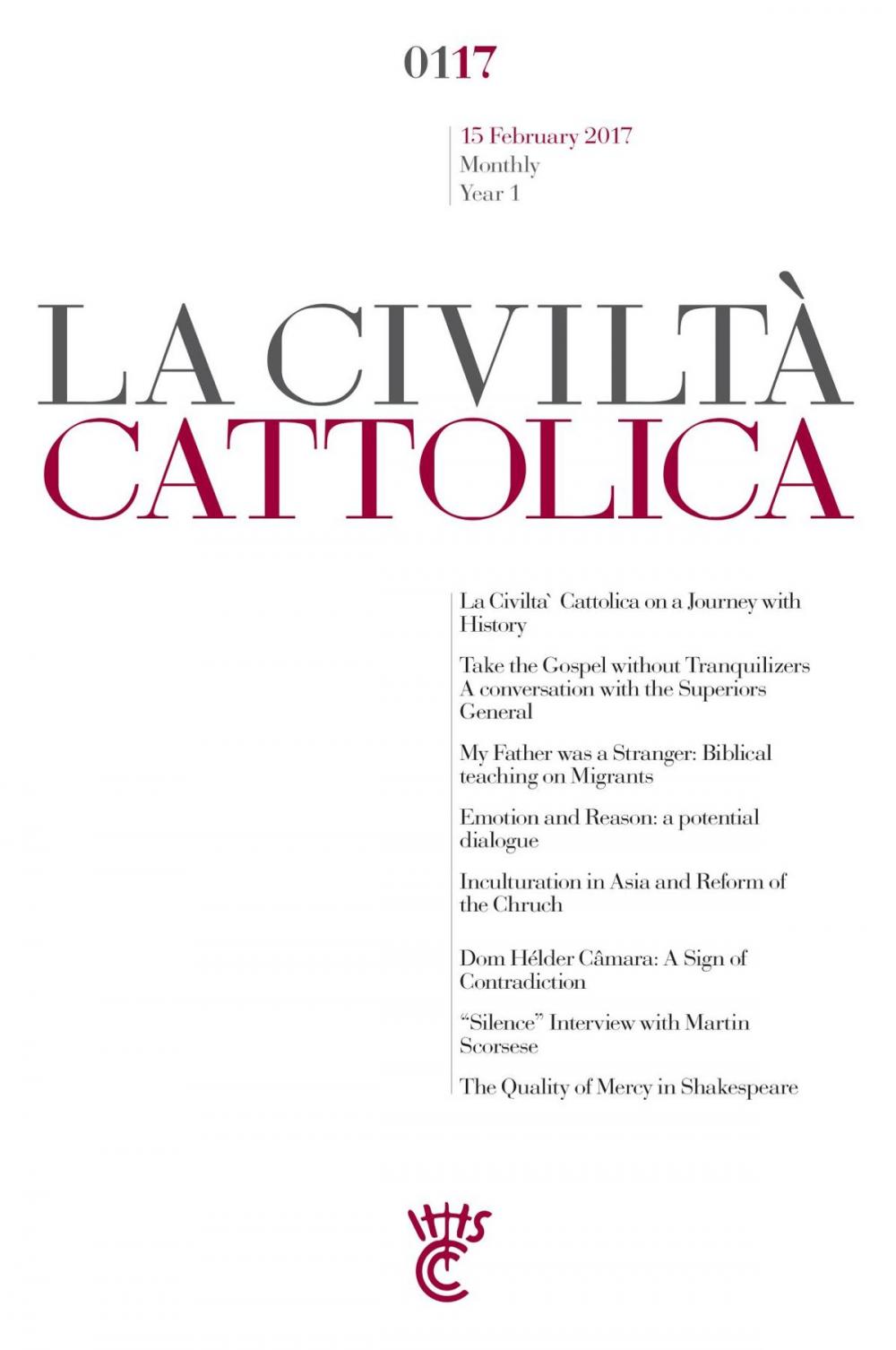 Big bigCover of LA CIVILTÀ CATTOLICA 0117