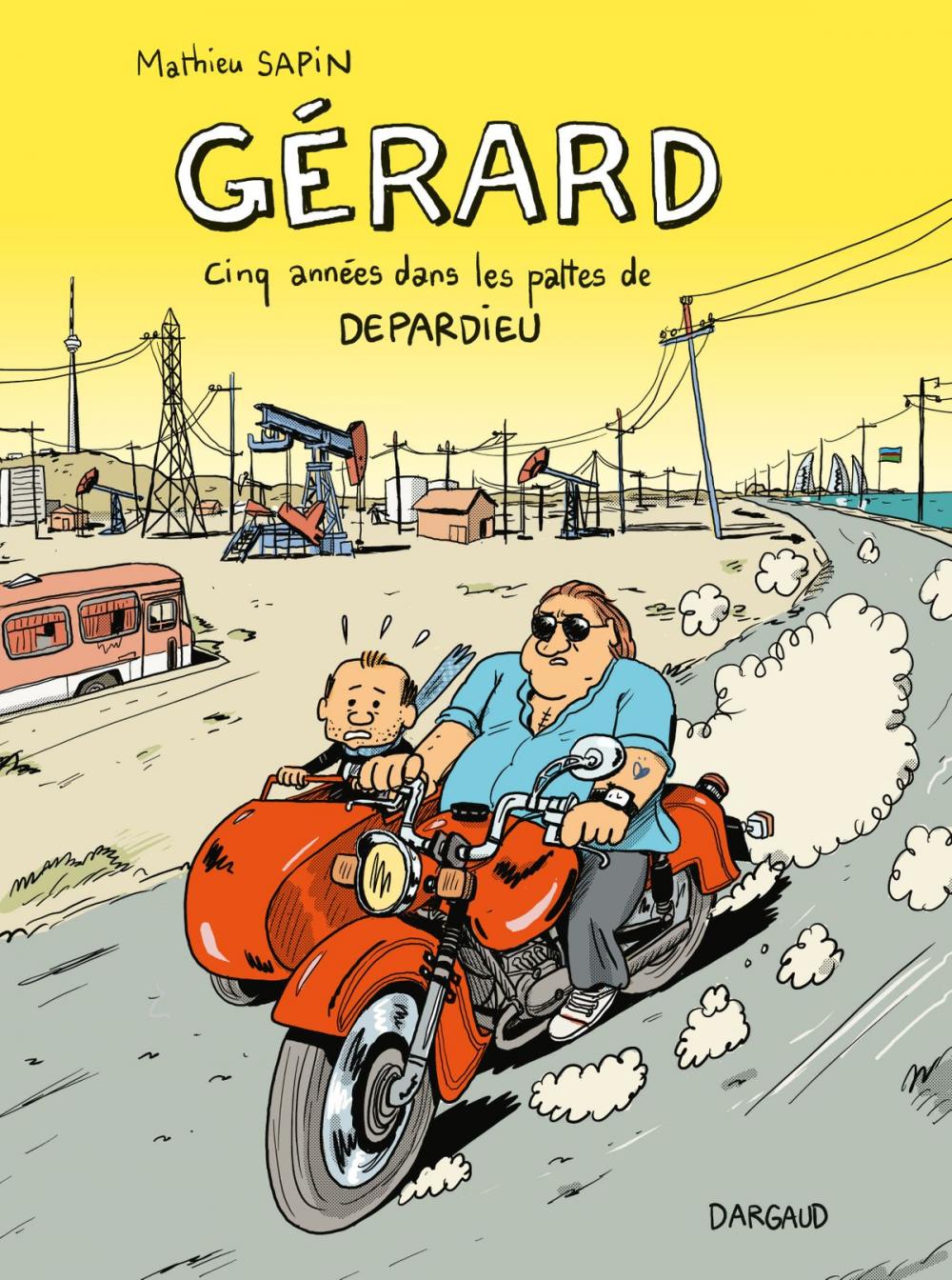 Big bigCover of Gérard, cinq années dans les pattes de Depardieu