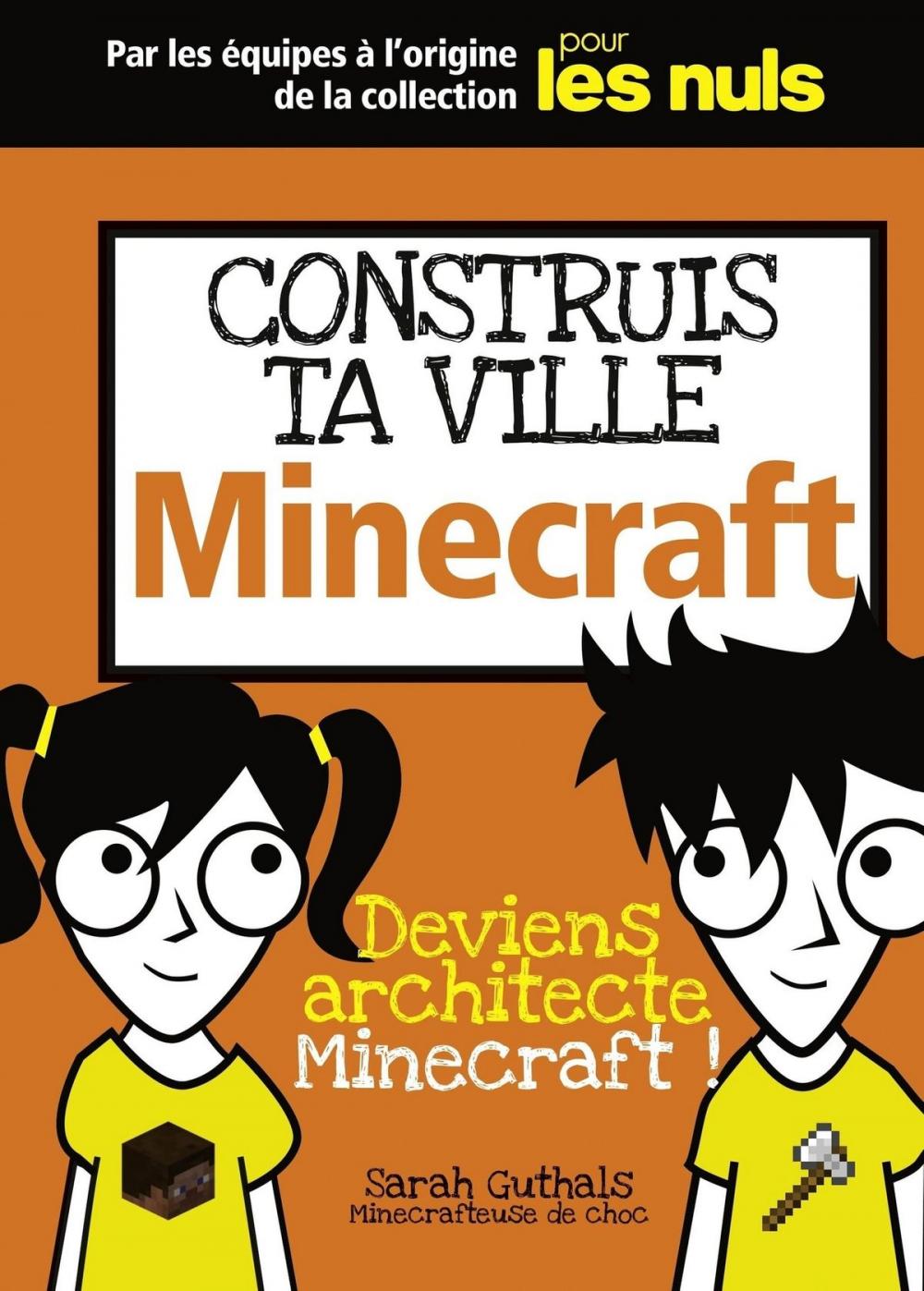 Big bigCover of Je construis ma ville Minecraft, Mégapoche Pour les Nuls