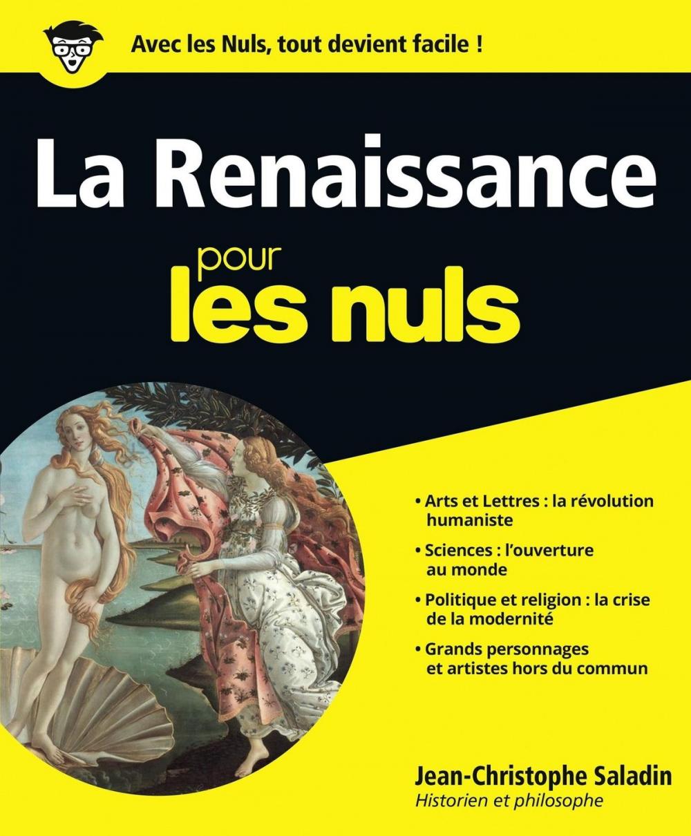 Big bigCover of La Renaissance pour les Nuls