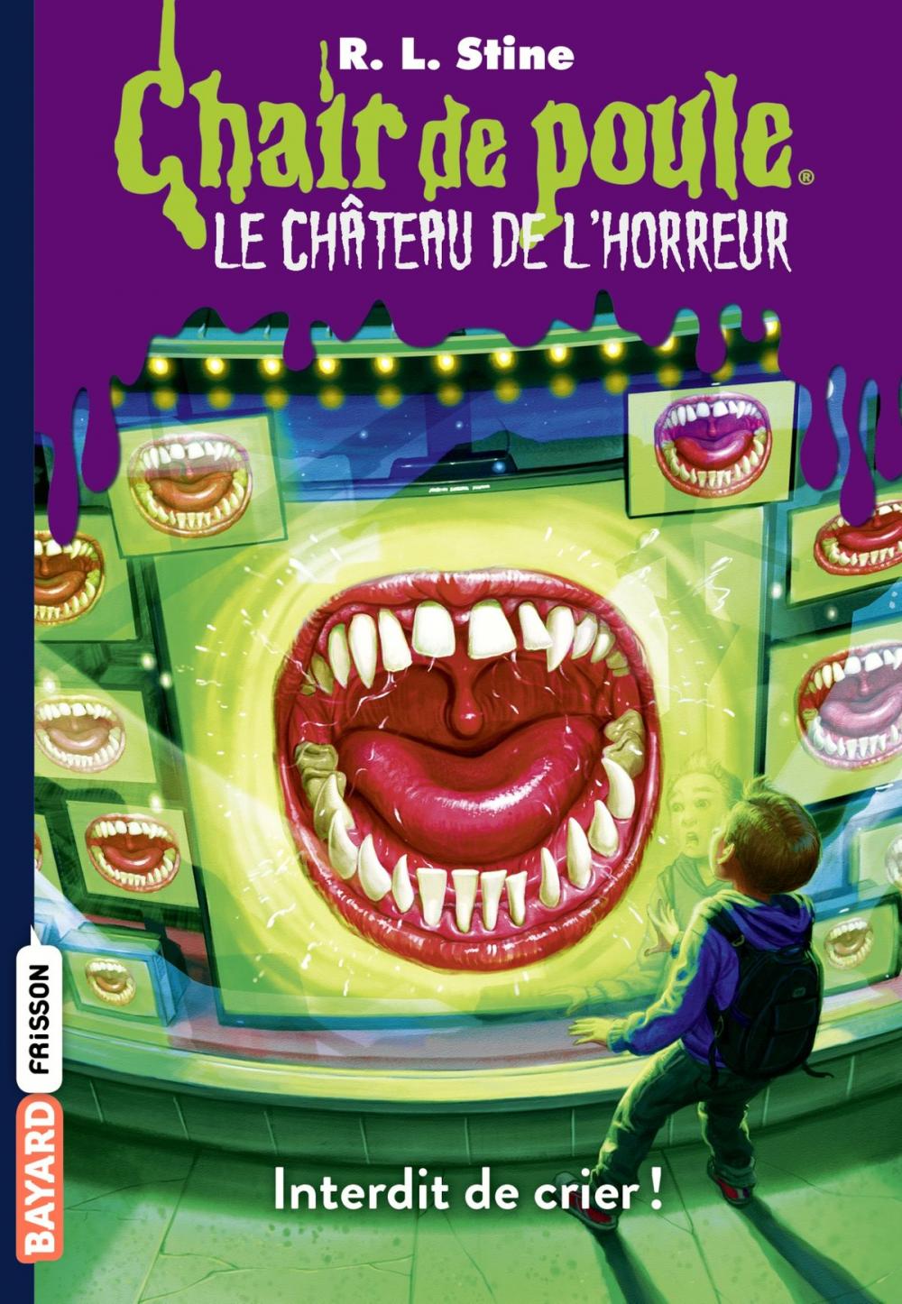 Big bigCover of Chair de poule le château de l'horreur, T5: Interdit de crier !