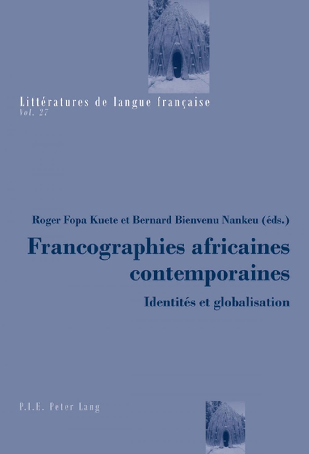 Big bigCover of Francographies africaines contemporaines