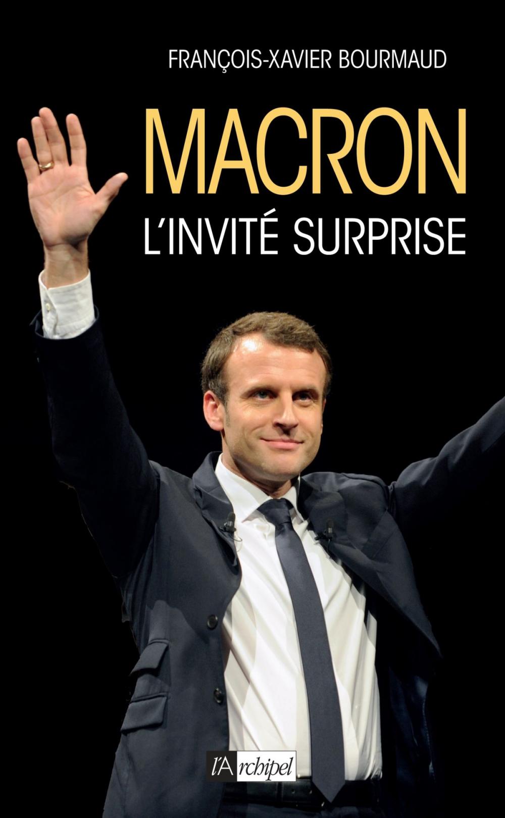 Big bigCover of Macron, l'invité surprise