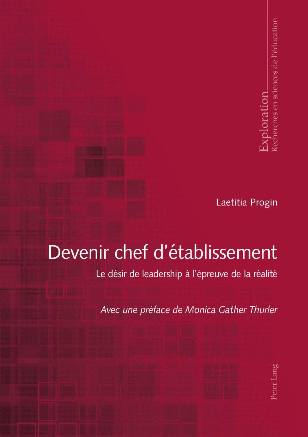 Big bigCover of Devenir chef détablissement