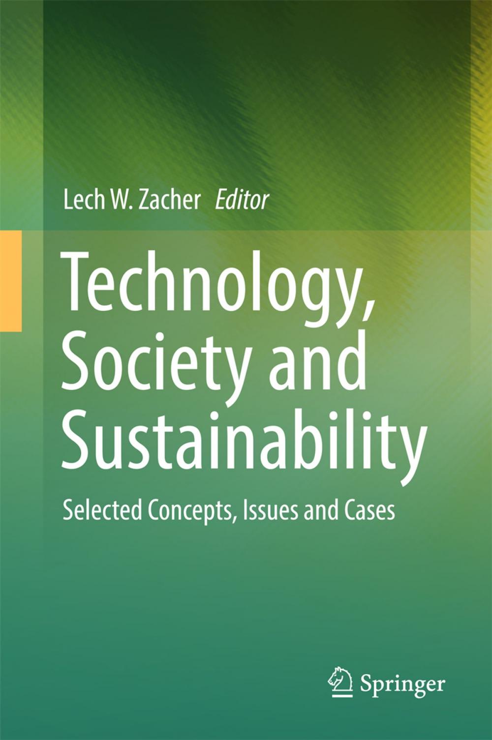 Big bigCover of Technology, Society and Sustainability