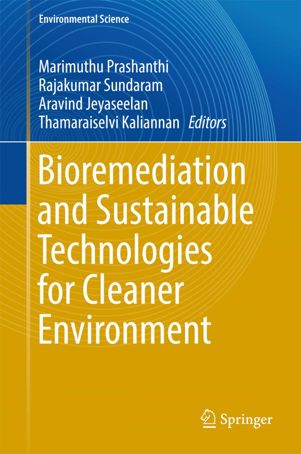 Big bigCover of Bioremediation and Sustainable Technologies for Cleaner Environment