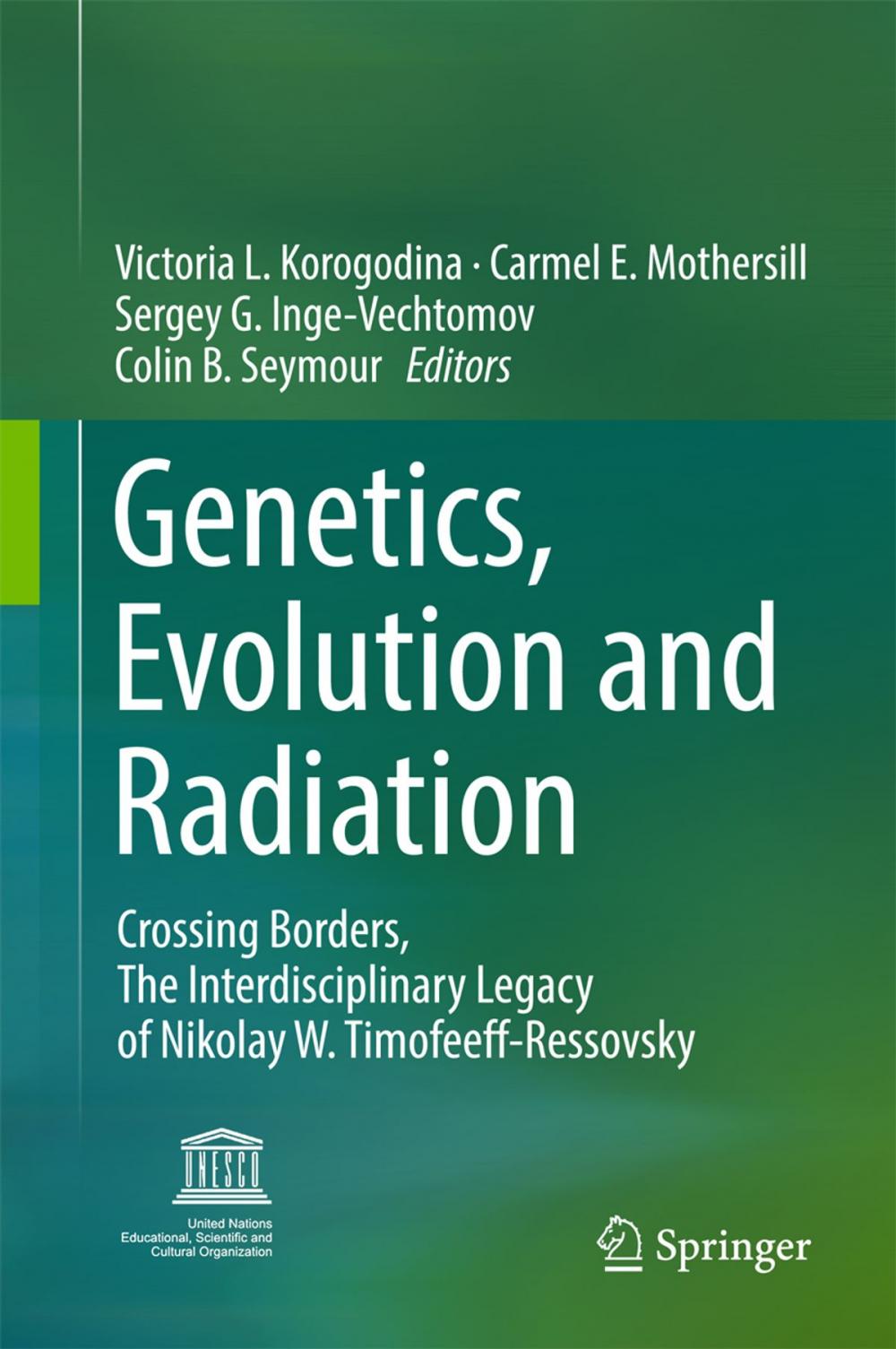 Big bigCover of Genetics, Evolution and Radiation