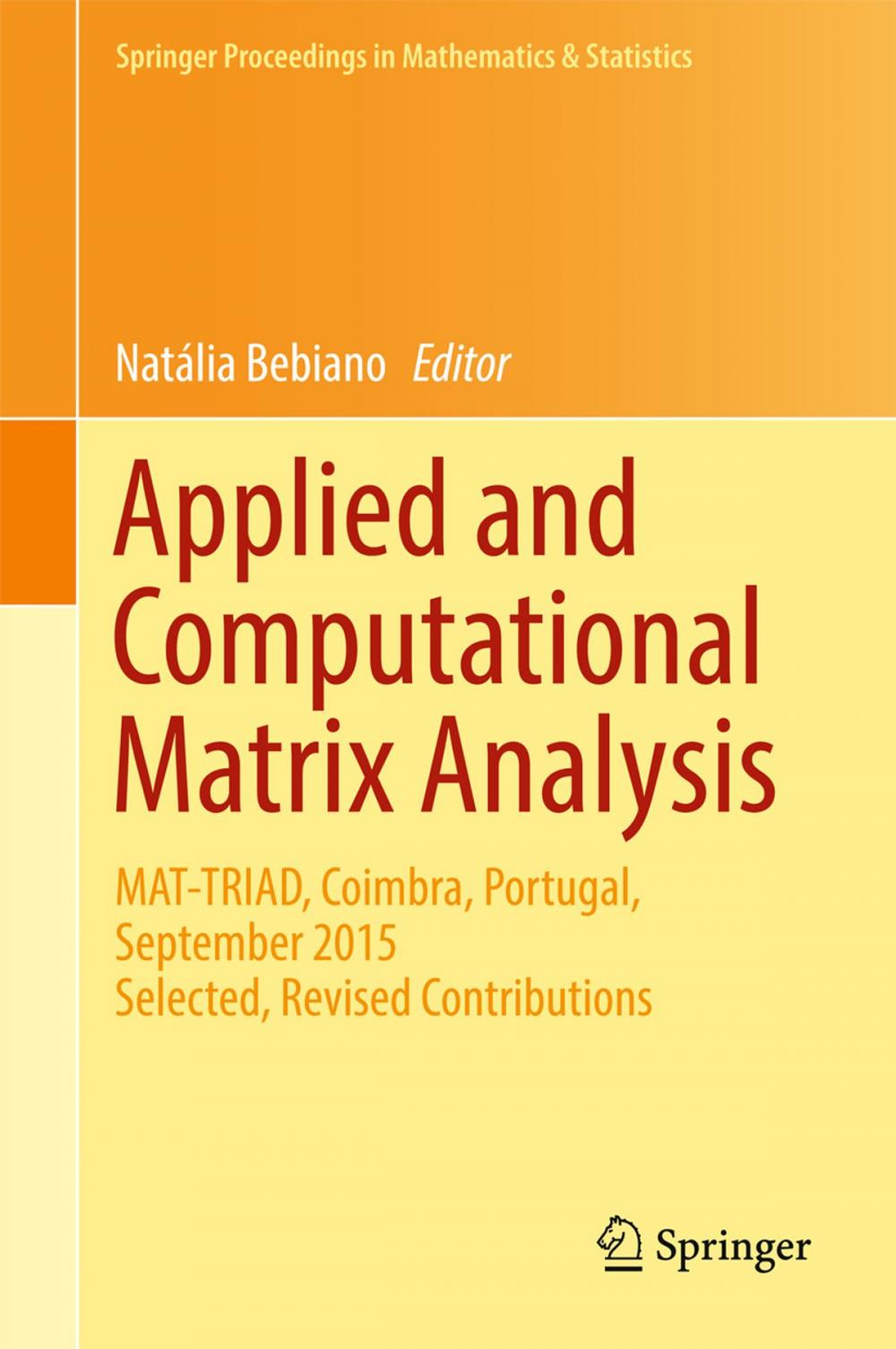 Big bigCover of Applied and Computational Matrix Analysis