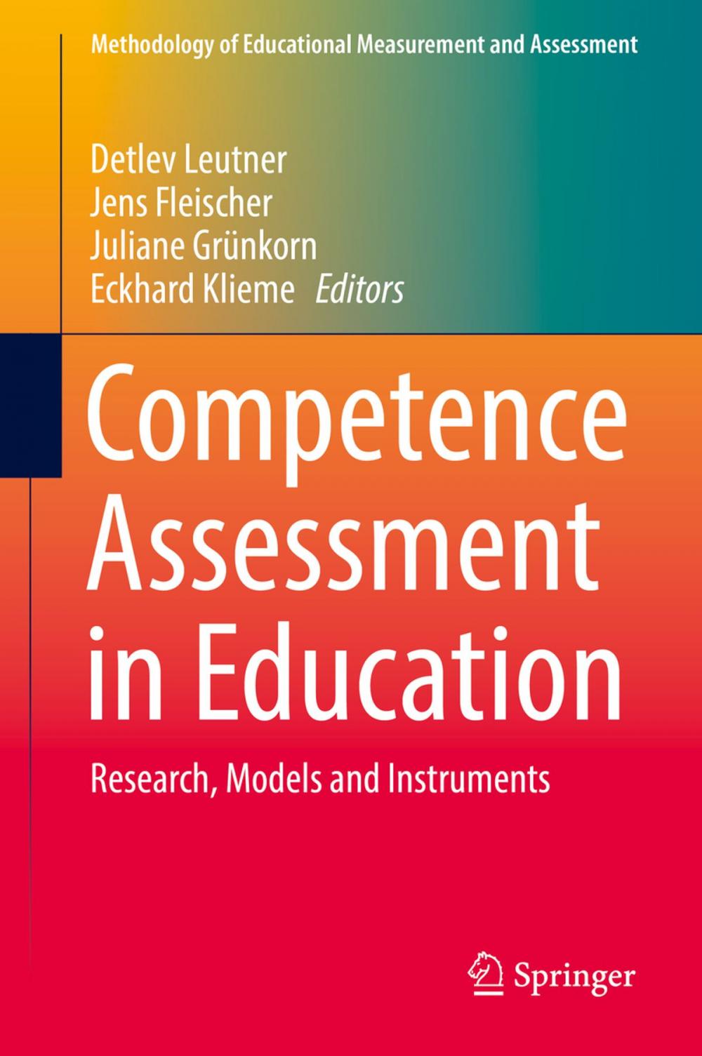 Big bigCover of Competence Assessment in Education