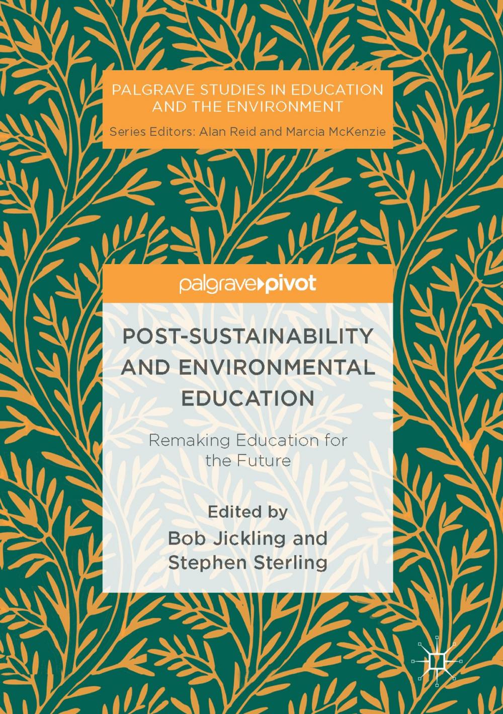 Big bigCover of Post-Sustainability and Environmental Education