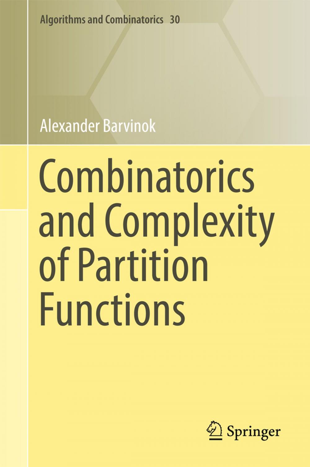 Big bigCover of Combinatorics and Complexity of Partition Functions