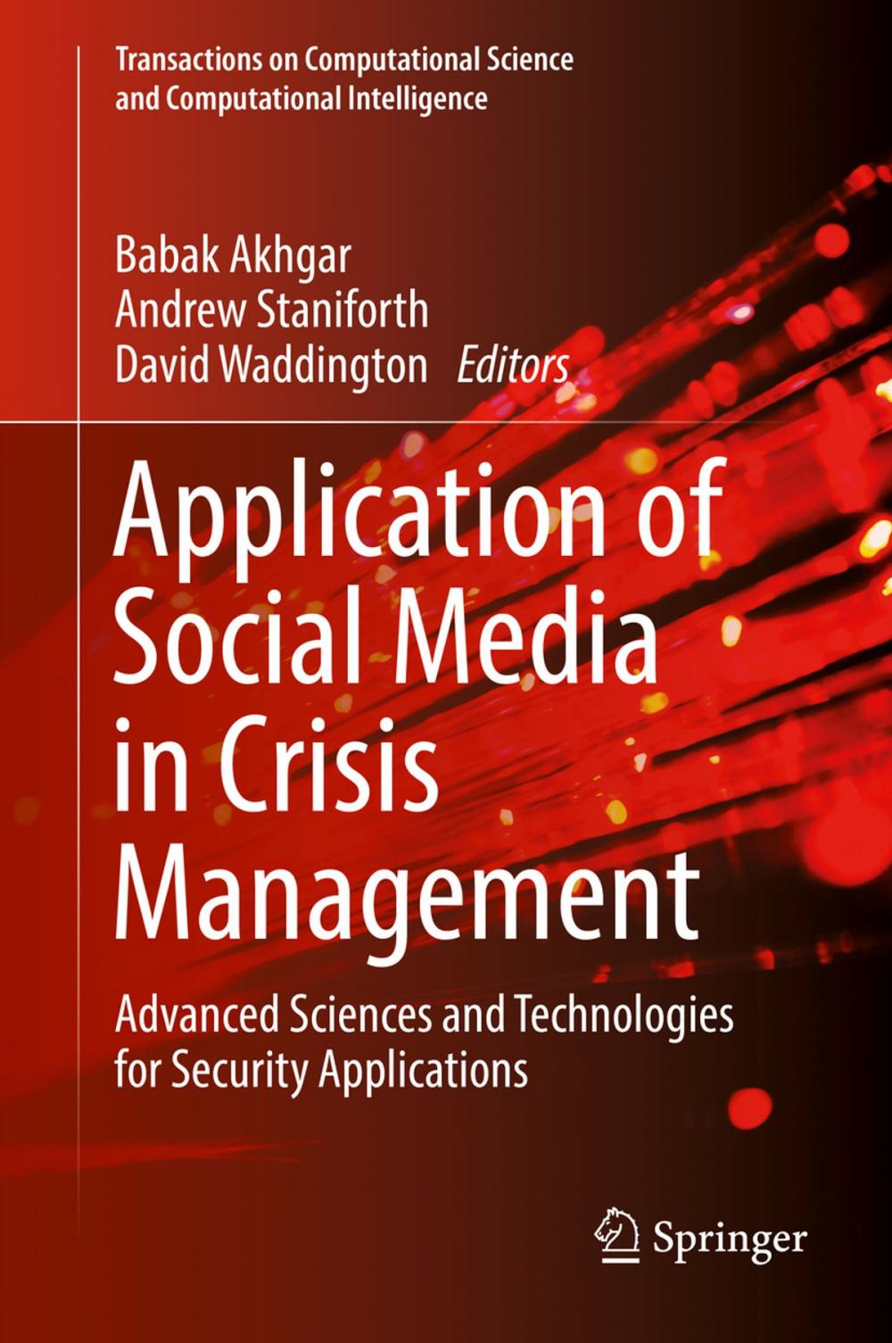 Big bigCover of Application of Social Media in Crisis Management