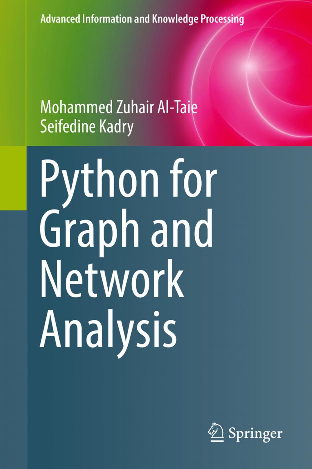 Big bigCover of Python for Graph and Network Analysis