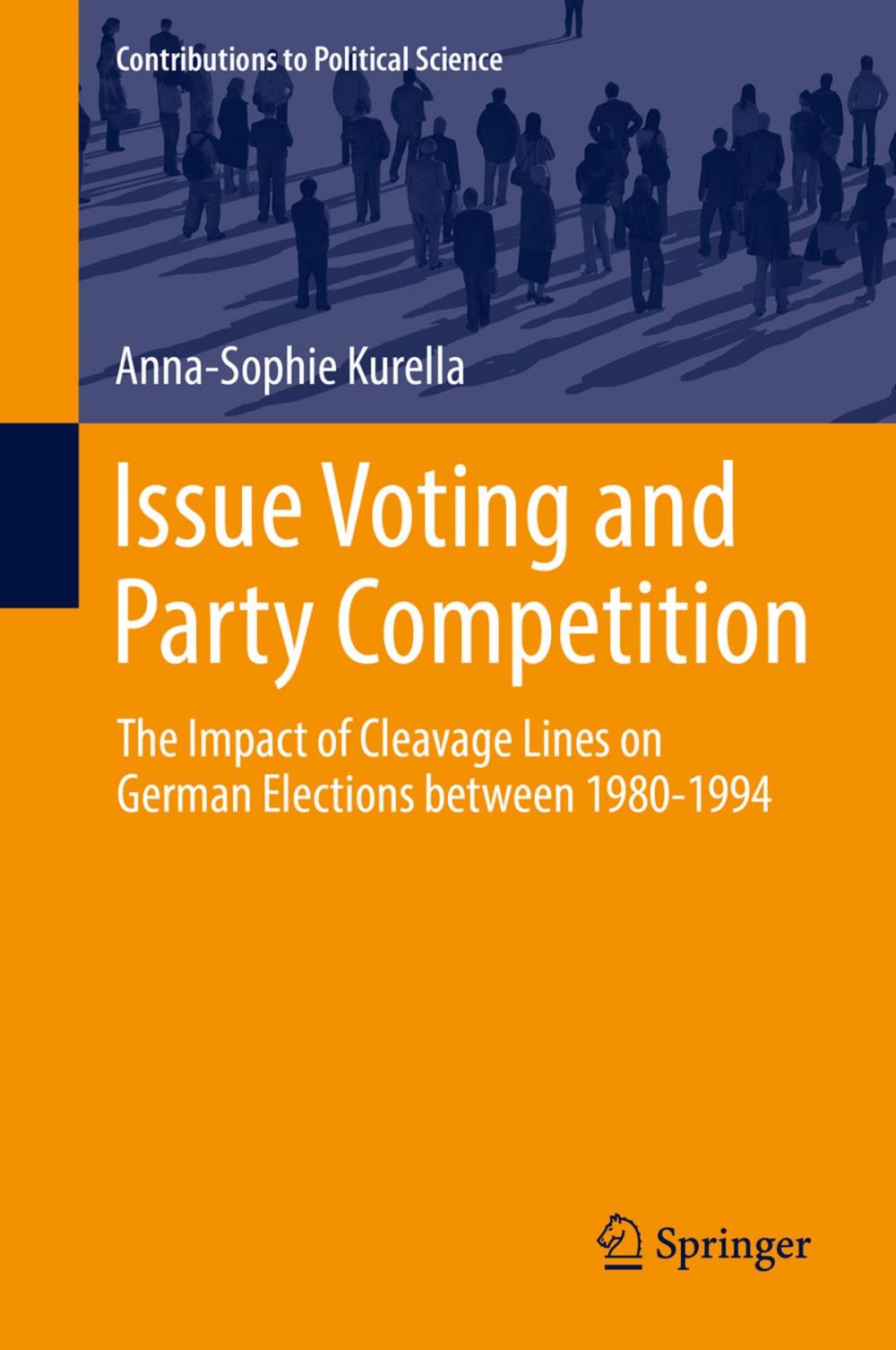 Big bigCover of Issue Voting and Party Competition