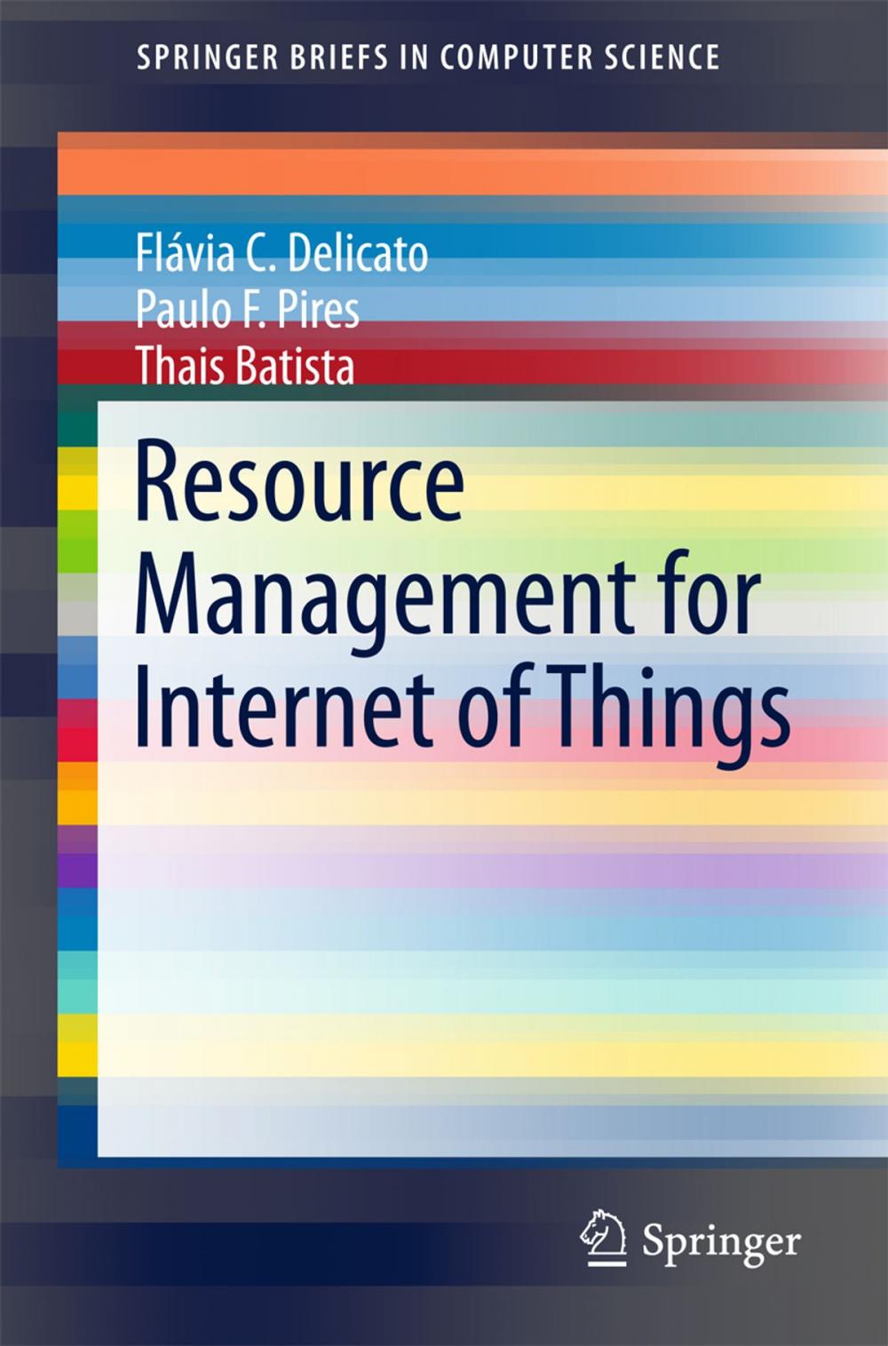 Big bigCover of Resource Management for Internet of Things