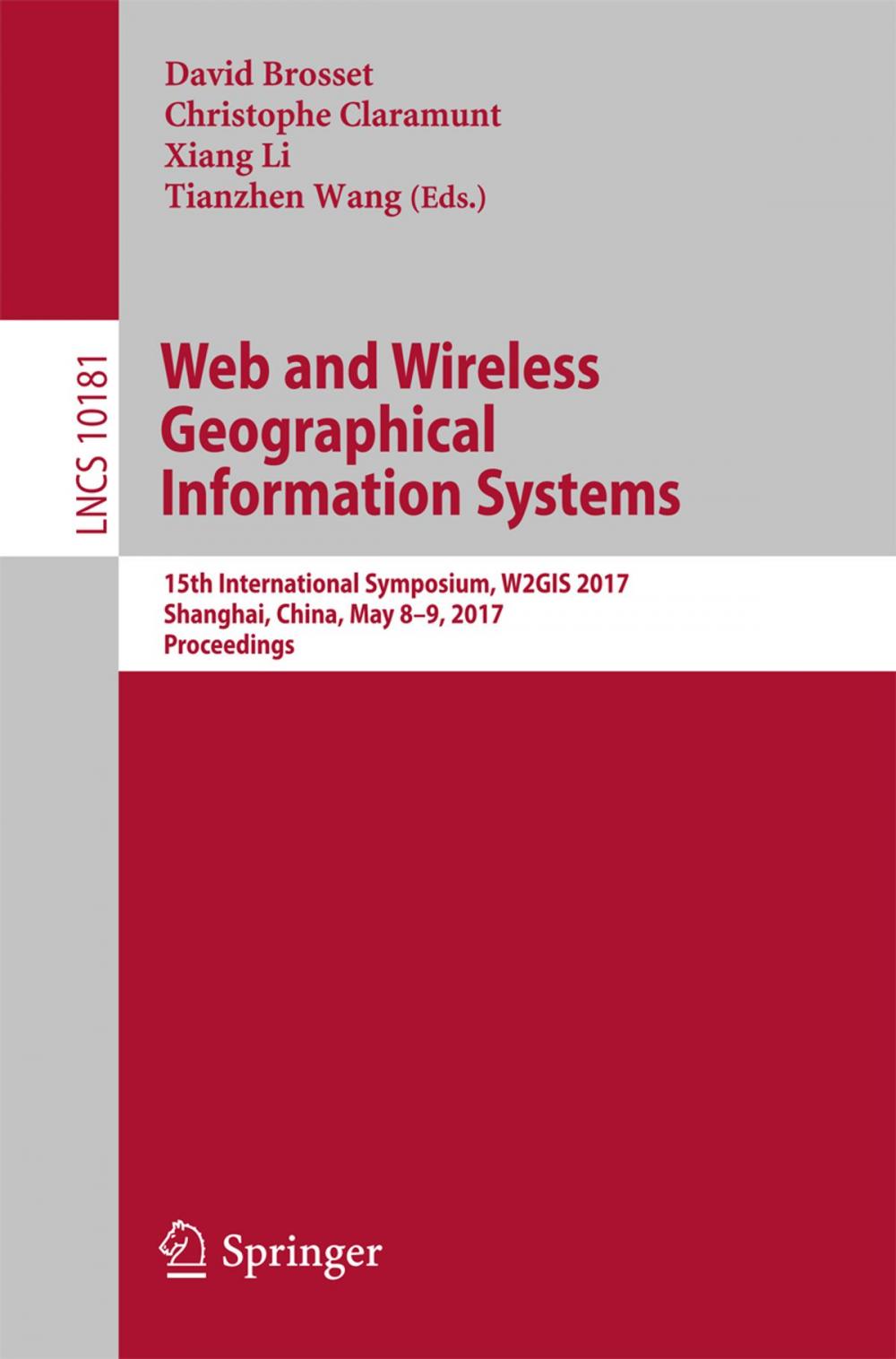 Big bigCover of Web and Wireless Geographical Information Systems