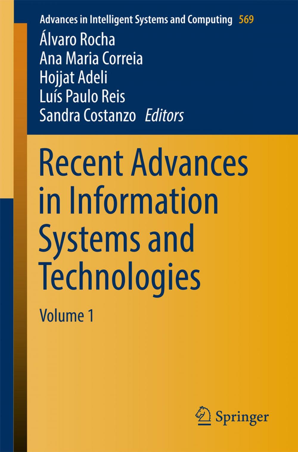 Big bigCover of Recent Advances in Information Systems and Technologies