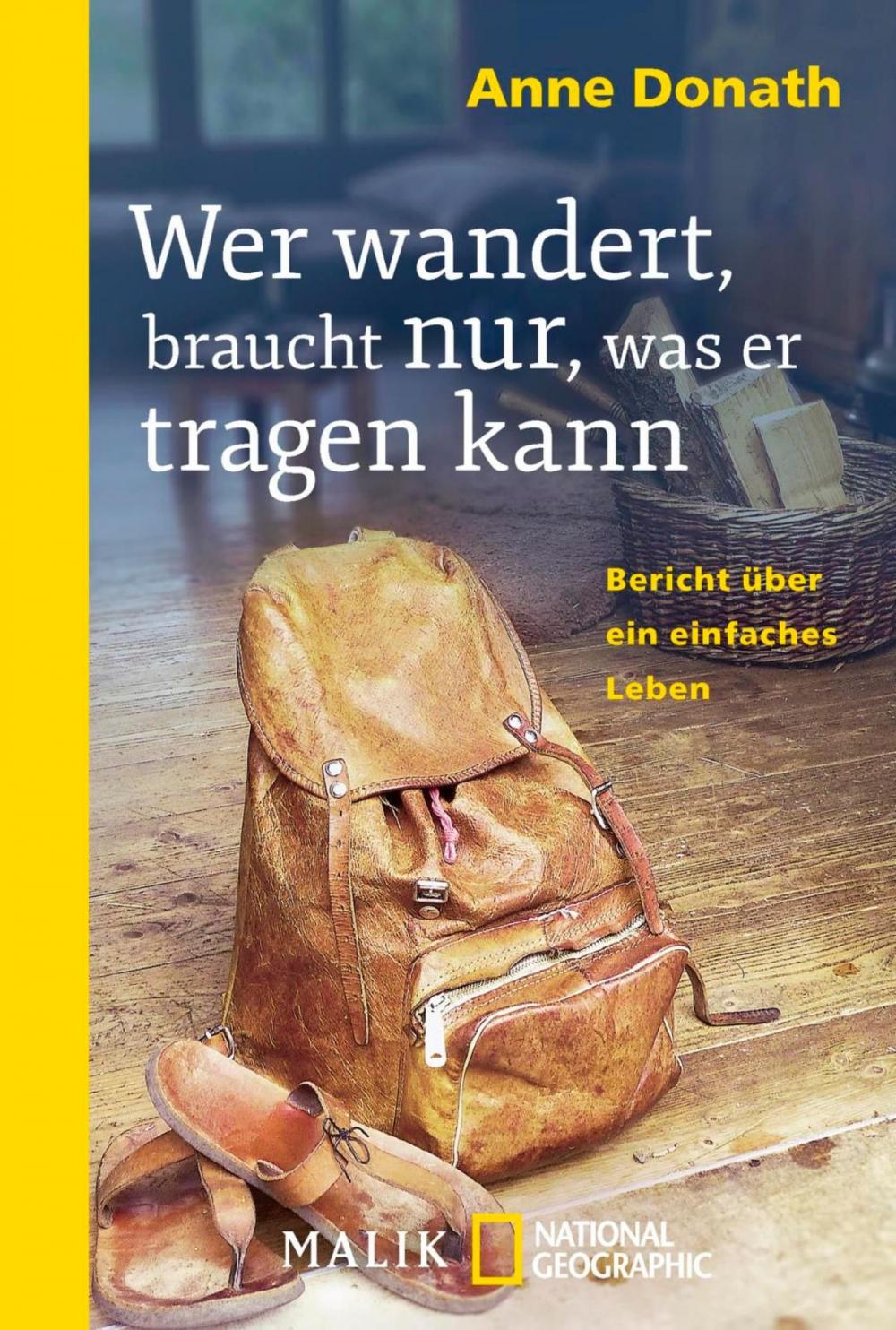 Big bigCover of Wer wandert, braucht nur, was er tragen kann