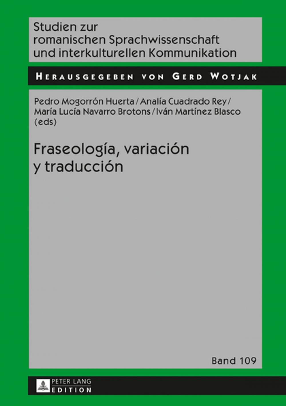 Big bigCover of Fraseología, variación y traducción