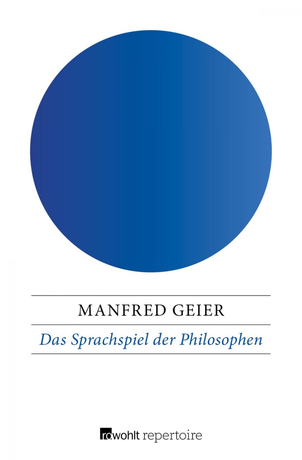 Big bigCover of Das Sprachspiel der Philosophen