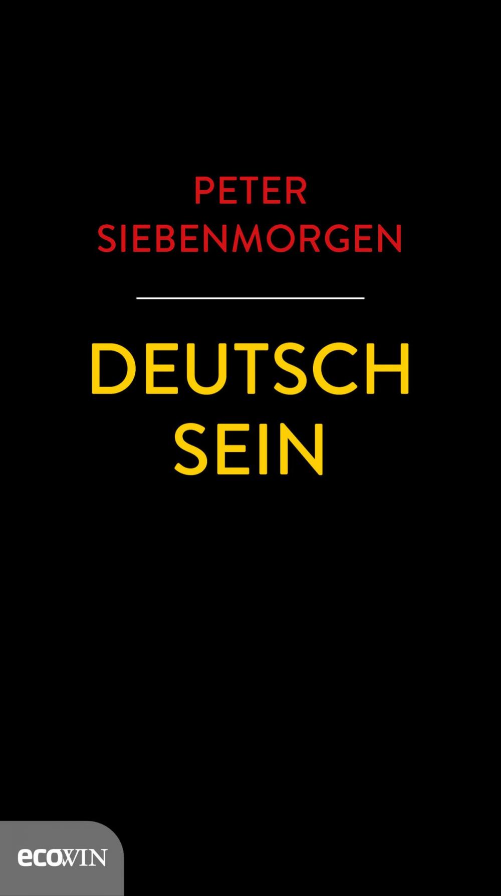 Big bigCover of Deutsch sein