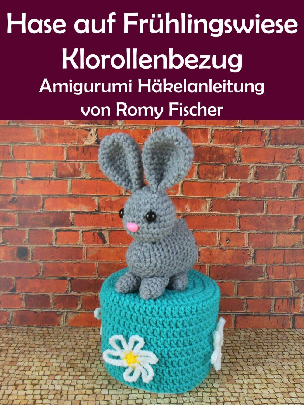 Big bigCover of Hase auf Frühlingswiese Klorollenbezug