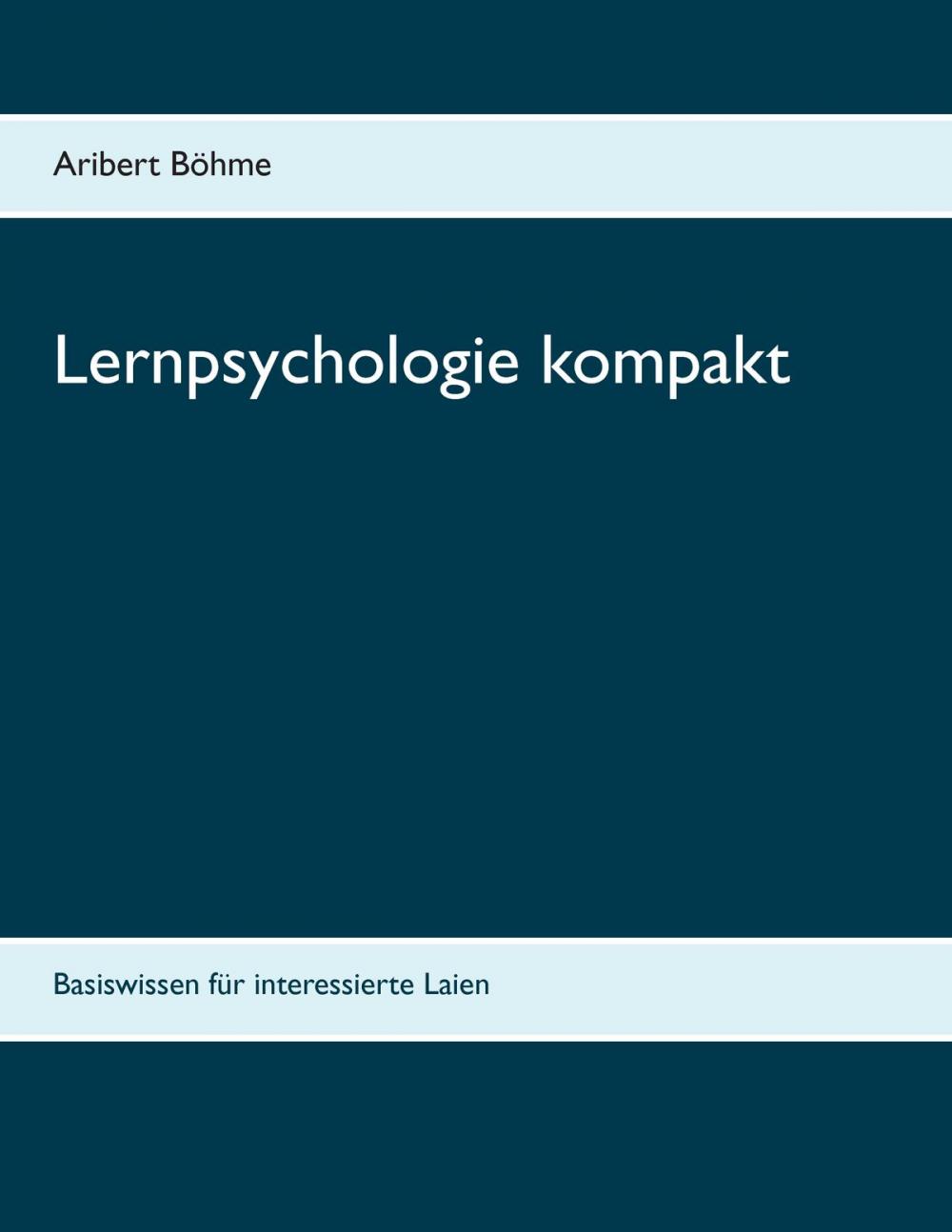 Big bigCover of Lernpsychologie kompakt