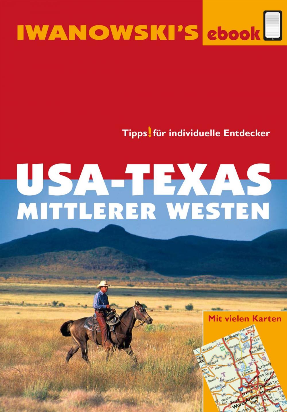 Big bigCover of USA-Texas und Mittlerer Westen - Reiseführer von Iwanowski