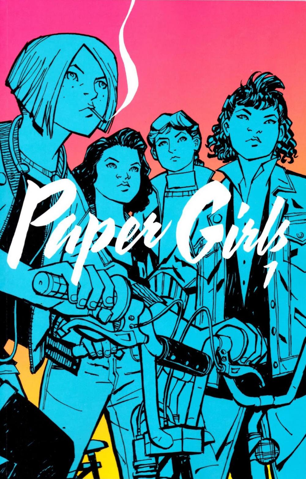 Big bigCover of Paper Girls 1