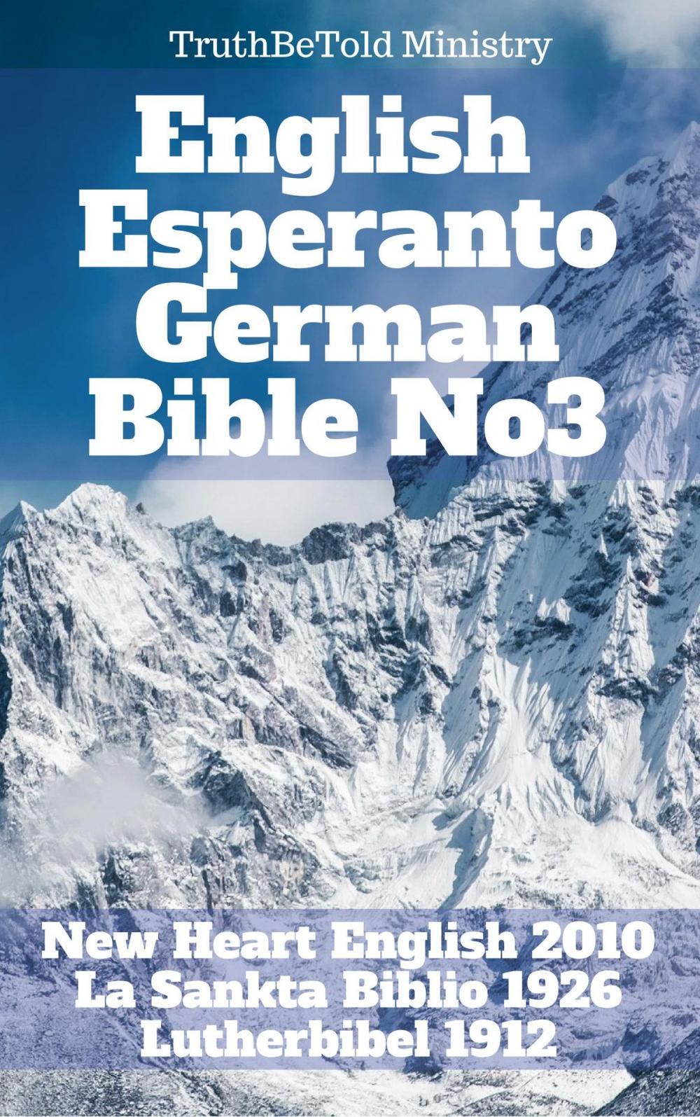 Big bigCover of English Esperanto German Bible No3