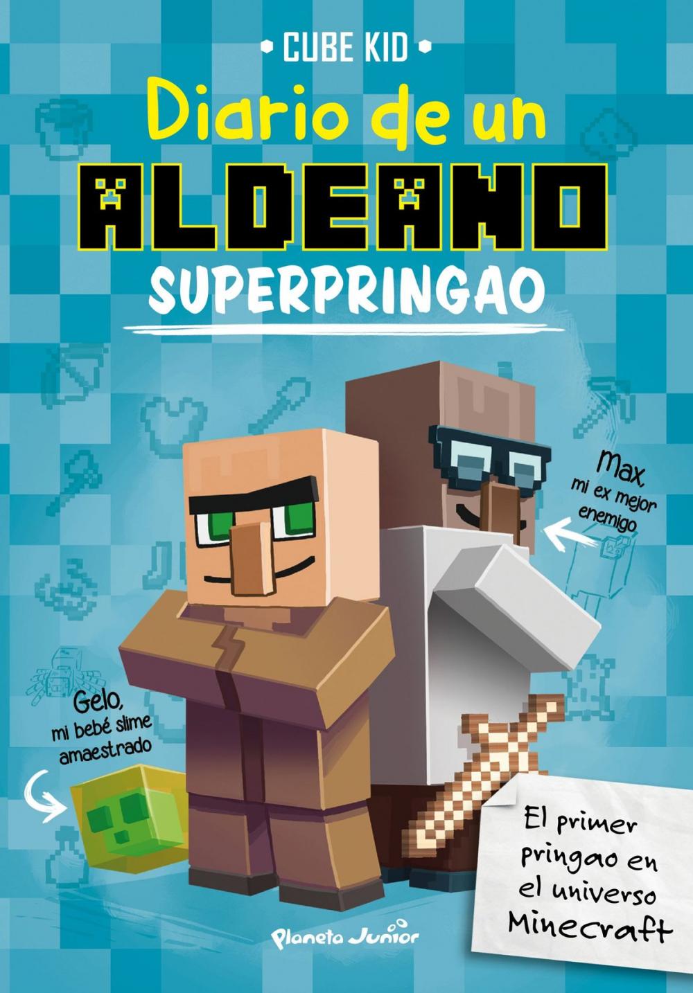 Big bigCover of Minecraft. Diario de un aldeano superpringao