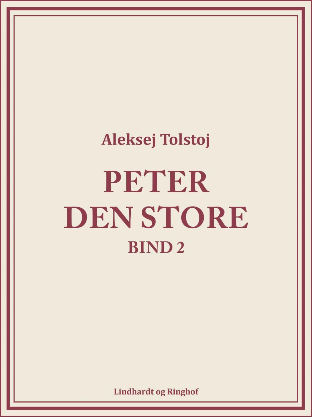 Big bigCover of Peter den Store bind 2