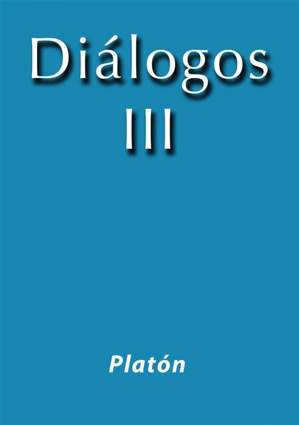 Big bigCover of Diálogos III