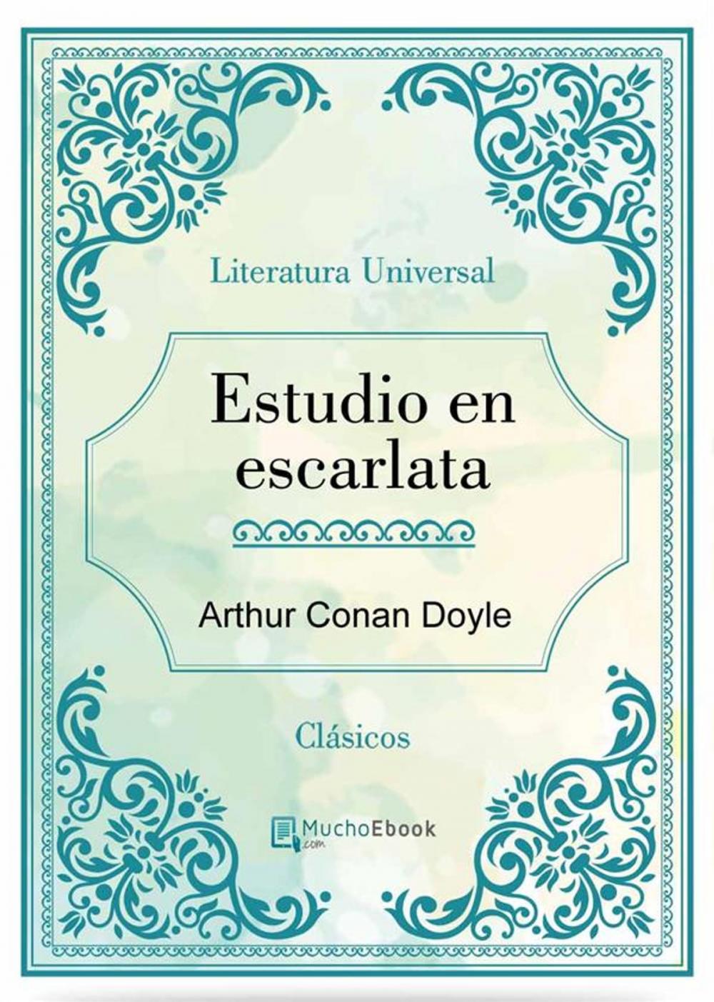 Big bigCover of Estudio en escarlata