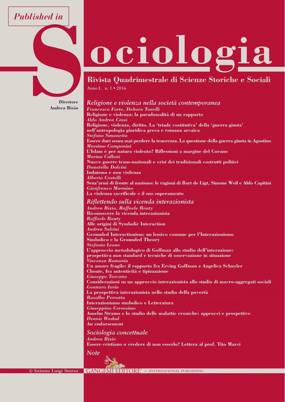 Big bigCover of Riconoscere la vicenda interazionista – Alle origini di Symbolic Interaction