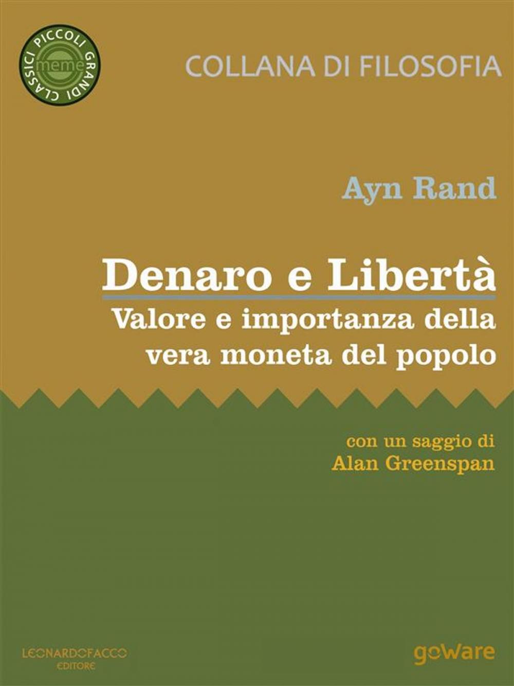 Big bigCover of Denaro e Libertà. Valore e importanza della vera moneta del popolo