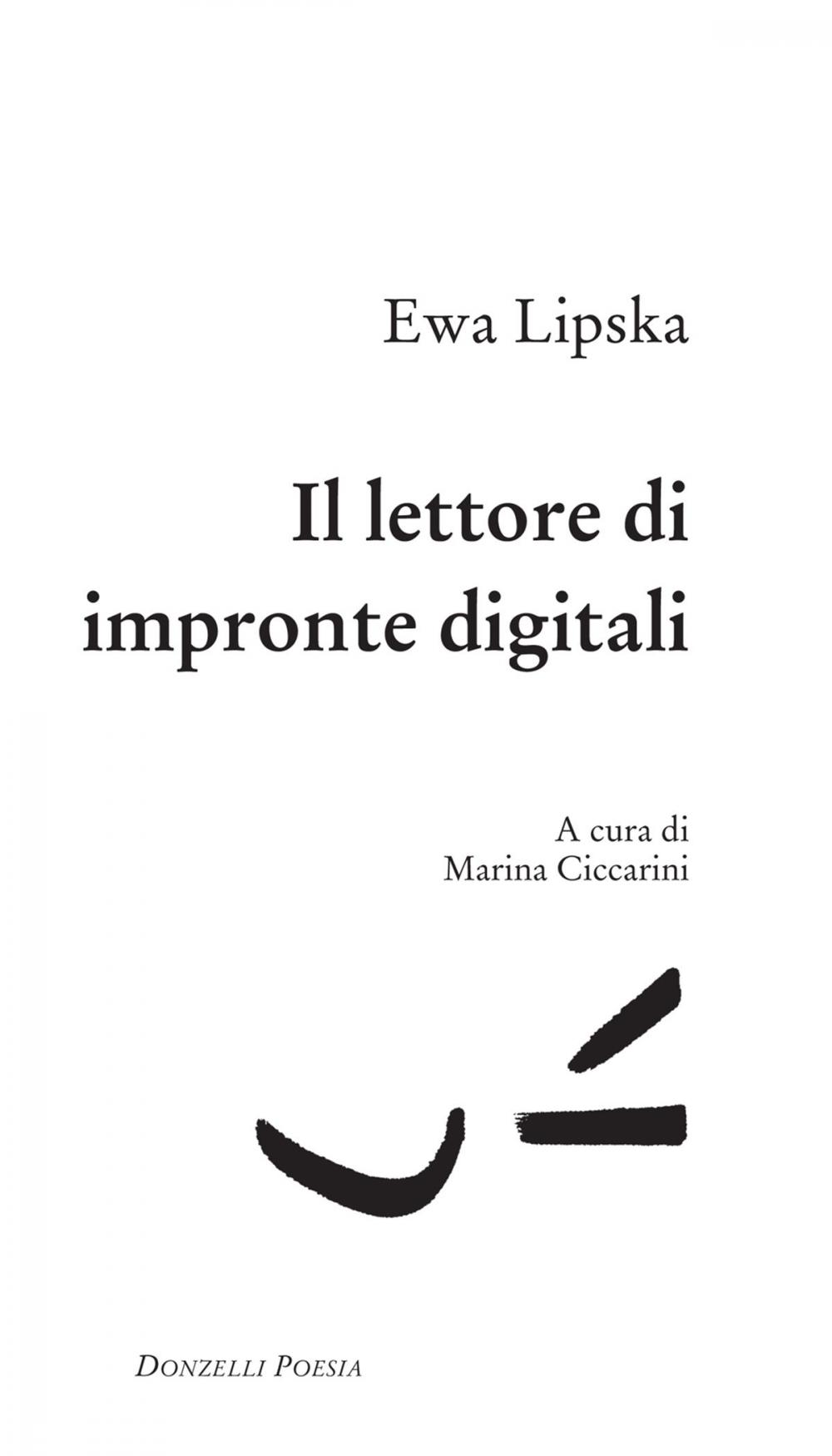 Big bigCover of Il lettore di impronte digitali