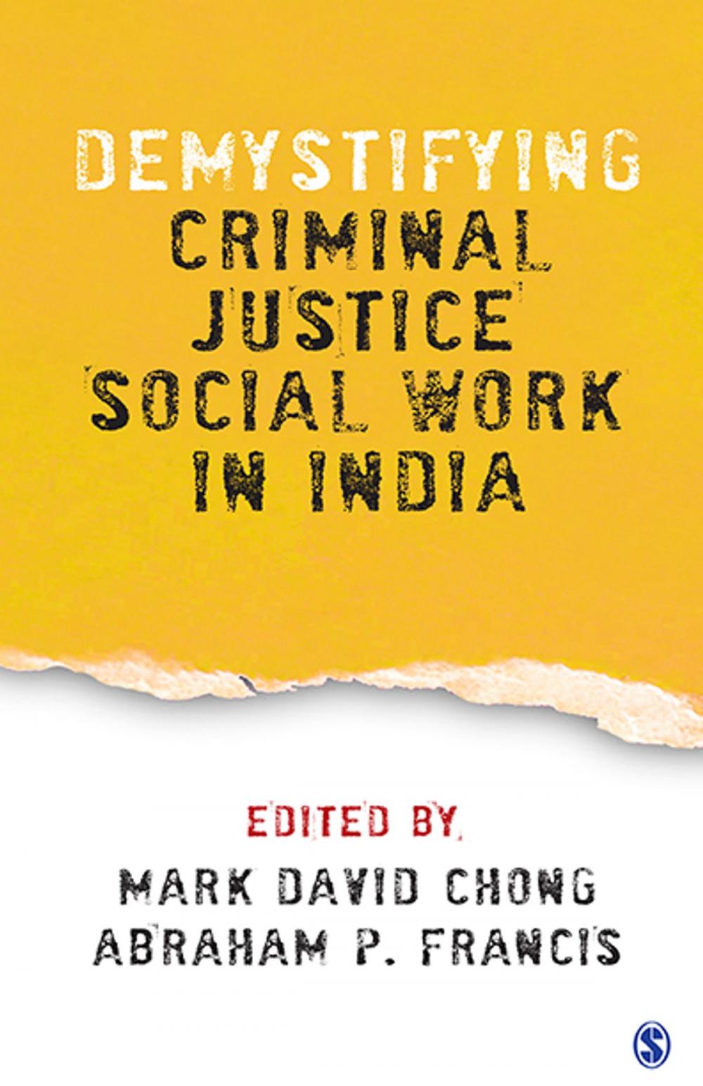 Big bigCover of Demystifying Criminal Justice Social Work in India