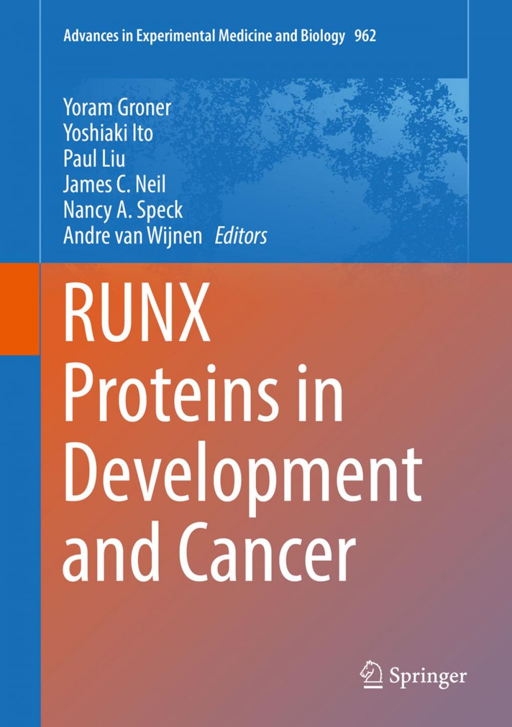 Big bigCover of RUNX Proteins in Development and Cancer