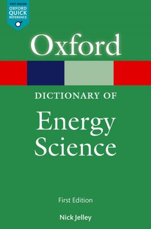 Cover of the book A Dictionary of Energy Science by Trevor Hartley