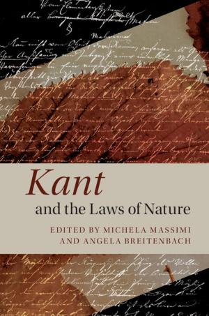 Cover of the book Kant and the Laws of Nature by David J. Benson