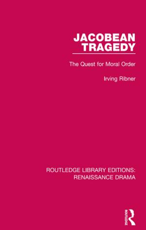 Cover of the book Jacobean Tragedy by Eva Feder Kittay