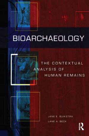 Cover of the book Bioarchaeology by John J Macdonald