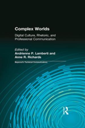 Cover of the book Complex Worlds by M.J.C. Walker, J.J. Lowe