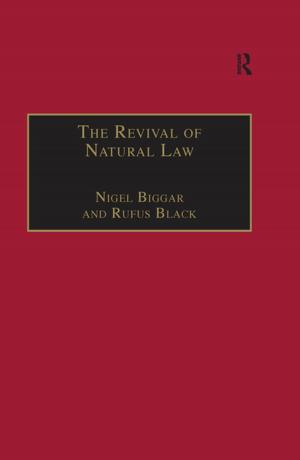 Cover of the book The Revival of Natural Law by Jean Blondel