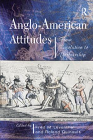 Book cover of Anglo-American Attitudes