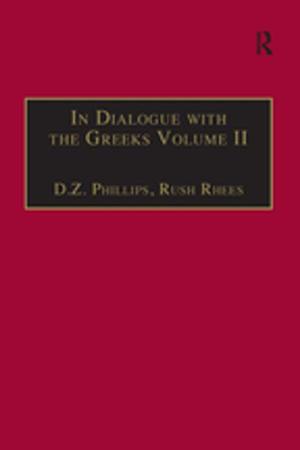 Cover of the book In Dialogue with the Greeks by Professor Preston King, Preston King